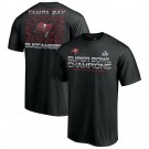 Men's Tampa Bay Buccaneers Black 2021 Super Bowl LV Champions T-Shirt 210325