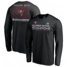 Men's Tampa Bay Buccaneers Black 2021 Super Bowl LV Champions T-Shirt 210328