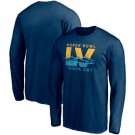 Men's Tampa Bay Buccaneers Blue 2021 Super Bowl LV T-Shirt 210319