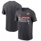 Men's Tampa Bay Buccaneers Gray 2021 Super Bowl LV Champions T-Shirt 210326