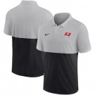 Men's Tampa Bay Buccaneers Gray Black Patchwork Polo