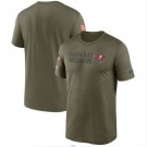 Men's Tampa Bay Buccaneers Olive 2022 Salute to Service Legend Team T Shirt