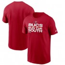 Men's Tampa Bay Buccaneers Red 2021 NFC South Division Champions Trophy Collection T-Shirt