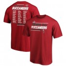 Men's Tampa Bay Buccaneers Red 2021 Super Bowl LV Champions T-Shirt 210373