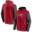 Men's Tampa Bay Buccaneers Red Gray Block Party Pullover Hoodie