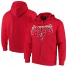 Men's Tampa Bay Buccaneers Red Pullover Hoodie 210310