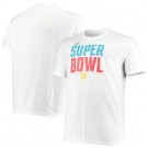 Men's Tampa Bay Buccaneers White 2021 Super Bowl LV T-Shirt 210337