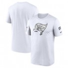 Men's Tampa Bay Buccaneers White 2024 Salute To Service Legend Performance T Shirt