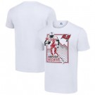 Men's Tampa Bay Buccaneers White Graphic Shield Logo T Shirt