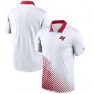 Men's Tampa Bay Buccaneers White Red Vapor Performance Polo