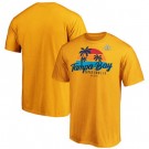 Men's Tampa Bay Buccaneers Yellow 2021 Super Bowl LV T-Shirt 210346