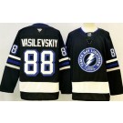 Men's Tampa Bay Lightning #88 Andrei Vasilevskiy Black Authentic Jersey
