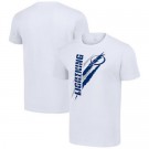 Men's Tampa Bay Lightning Starter White Color Scratch T Shirt