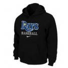 Men's Tampa Bay Rays Black Printed Pullover Hoodie