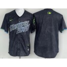 Men's Tampa Bay Rays Blank Charcoal 2024 City Connect Limited Jersey