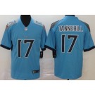 Men's Tennessee Titans #17 Ryan Tannehill Limited Light Blue Vapor Untouchable Jersey