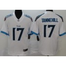 Men's Tennessee Titans #17 Ryan Tannehill Limited White Vapor Untouchable Jersey