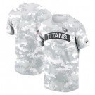 Men's Tennessee Titans Arctic Camo 2024 Salute To Service Performance T Shirt