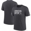 Men's Tennessee Titans Charcoal 2021 Crucial Catch Performance T-Shirt