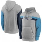 Men's Tennessee Titans Gray Heathered Heritage Tri Blend Pullover Hoodie