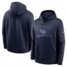 Men's Tennessee Titans Navy City Code Club Fleece Pullover Hoodie