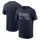 Men's Tennessee Titans Navy Division Essential T Shirt