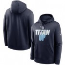 Men's Tennessee Titans Navy Fan Gear Local Club Pullover Hoodie