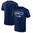 Men's Tennessee Titans Navy NFL x Bud Light T Shirt