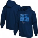 Men's Tennessee Titans Navy School of Hard Knocks Pullover Hoodie