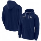 Men's Tennessee Titans Navy Super Soft Fleece Pullover Hoodie
