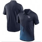 Men's Tennessee Titans Navy Vapor Performance Polo