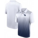 Men's Tennessee Titans White Navy Sandlot Game Polo