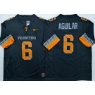 Men's Tennessee Volunteers #6 Joey Aguilar Black Fashion FUSE College Football Jersey