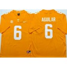 Men's Tennessee Volunteers #6 Joey Aguilar Orange College Football Jersey