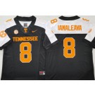 Men's Tennessee Volunteers #8 Nico Iamaleava Black Alternate FUSE College Football Jersey