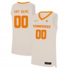 Men's Tennessee Volunteers Customized White 2019 College Basketball Jersey