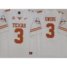 Men's Texas Longhorns #3 Quinn Ewers White 2024 College Football Jersey