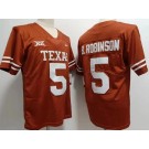 Men's Texas Longhorns #5 Bijan Robinson Orange 2023 College Football Jersey