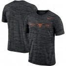 Men's Texas Longhorns Black Velocity Sideline Legend Performance T Shirt 201071