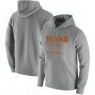 Men's Texas Longhorns Gray Football Oopty Oop Club Fleece Pullover Hoodie