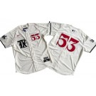 Men's Texas Rangers #53 Adolis Garcia Cream 2023 City Limited Jersey