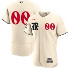 Men's Texas Rangers Customized Cream 2023 City Authentic Jersey