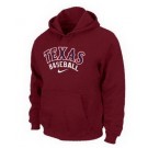 Men's Texas Rangers Red Printed Pullover Hoodie