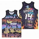 Men's The Fresh Prince Bel Air Academy #14 Will Smith Black South Philly Basketball Jersey