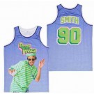 Men's The Fresh Prince of Bel Air #90 Will Smith Purple Basketball Jersey