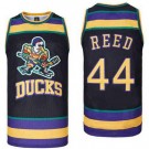 Men's The Mighty Ducks #44 Fulton Reed Black Basketball Jersey