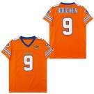 Men's The Waterboy #9 Bobby Boucher Orange Football Jersey