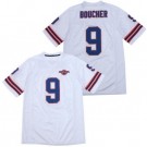 Men's The Waterboy #9 Bobby Boucher White Football Jersey