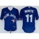 Men's Toronto Blue Jays #11 Bo Bichette Blue Authentic Jersey