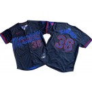Men's Toronto Blue Jays #36 Davis Schneider Black 2024 City Connect Limited Jersey